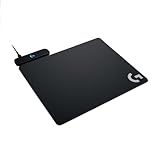 Logitech G POWERPLAY Wireless Charging System for G502 LIGHTSPEED, G502 X PLUS, PRO X Superlight Gaming Mice & more, Wireless Charging Mouse Pad for PC/Mac, in Cloth + Hard Mousepads