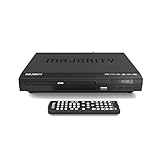 Majority Scholars Compact DVD Player, Multi-Region Region Free, USB Port, RCA & HDMI Port, Built-in PAL/NTSC System, HDMI Cable Included