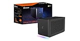 Gigabyte AORUS RTX 2080 Ti Gaming Box (eGPU), Embedded GeForce RTX 2080 Ti, Thunderbolt 3 Plug and Play, Custom Quiet and Silent Waterforce AIO Cooling System, Dual Thunderbolt 3, Gv-N208TIXEB-11GC
