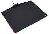 Corsair MM800 Polaris RGB Mouse Pad - 15 RGB LED Zones - USB Pass Through - High-Performance Mouse Pad Optimized for Gaming Sensors, Black