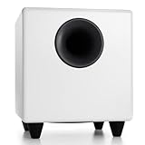 Audioengine S8 Powered Subwoofer Speaker - 250W 8-inch Home Woofer with Built-in Amplifier and Dual Audio Inputs for Home Audio