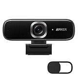 Anker PowerConf C300 Smart Full HD, AI-Powered Framing & Autofocus, 1080p Webcam with Noise-Cancelling Microphones, Adjustable FoV, HDR, 60 FPS, Low-Light Correction, Zoom Certified