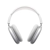 Apple AirPods Max Wireless Over-Ear Headphones, Active Noise Cancelling, Transparency Mode, Personalized Spatial Audio, Dolby Atmos, Bluetooth Headphones for iPhone – Silver