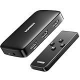 UGREEN HDMI Switch 3 in 1 Out 4K HDMI Splitter with Remote Supports HDR CEC 3D HDCP1.4 HDMI 3 Port Box Hub 4K 30Hz, Compatible with PS5 PS4 Xbox Fire Stick Roku Apple TV PC