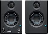 PreSonus Eris E3.5-3.5' Near Field Studio Monitors (Pair) – Powered Desktop Speakers for Music Production, Studio-Quality Recording, and Active Media Reference