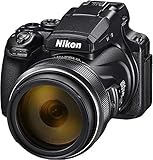 NIkon COOLPIX P1000 Superzoom Digital Camera | 125x Optical Zoom with Image Stabilization 16 MP 4K Ultra HD Video Wi-Fi Connectivity RAW Format and Rotating LCD Screen (Black)