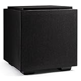 Definitive Technology Descend DN8 8' Subwoofer (2021 Model) - Digitally Optimized for Movies & Music, New 3XR Architecture, 500W Peak Class D Amplifier & (2) Pressure-Coupled 8' Bass Radiators, Black