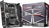 MSI MPG B550I GAMING Edge WIFI Gaming Motherboard (AMD AM4, DDR4, PCIe 4.0, SATA 6Gb/s, M.2, USB 3.2 Gen 2, AX Wi-Fi 6, HDMI, Mini-ITX)