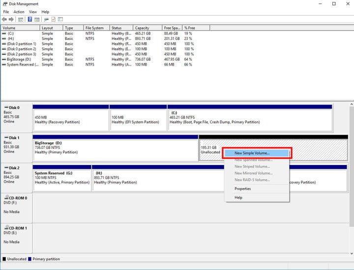 disk partition 4