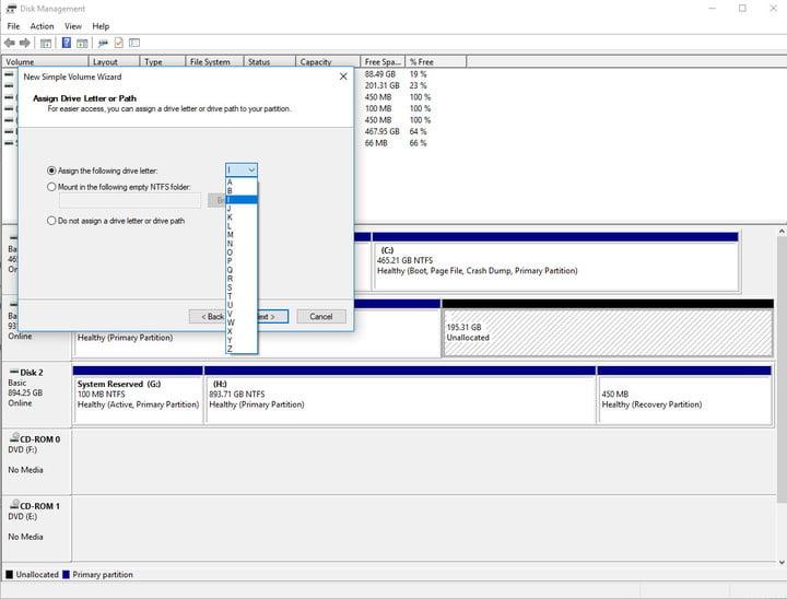 disk partition 5