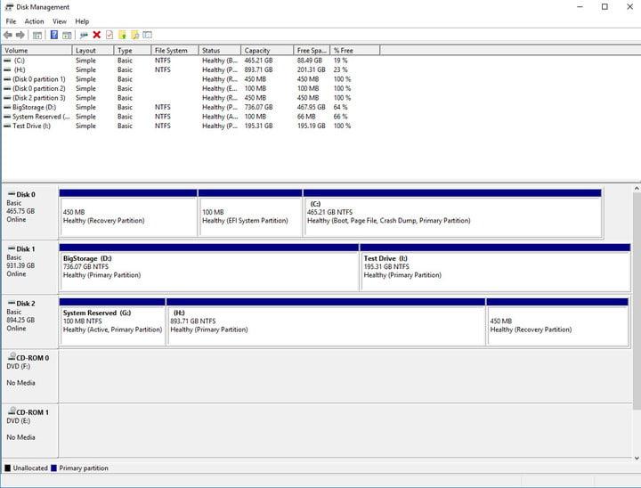 disk partition 7