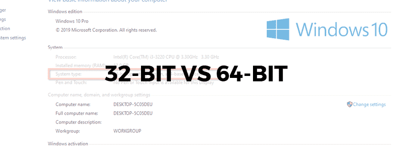 32-bit vs 64-bit