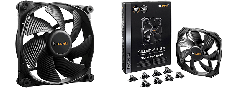 be quiet bl070 silentwings 3 - A Practically Silent Case Fan