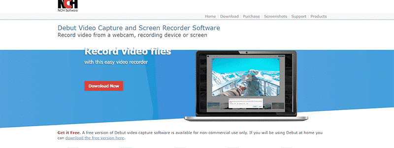 debut video capture and screen recorder software