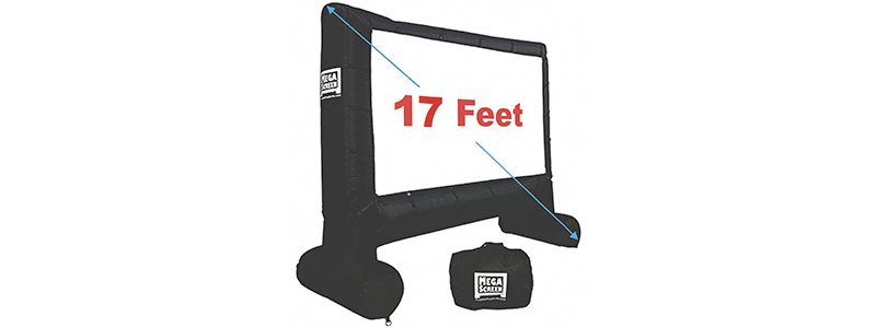 easygo products 17 inflatable mega movie screen