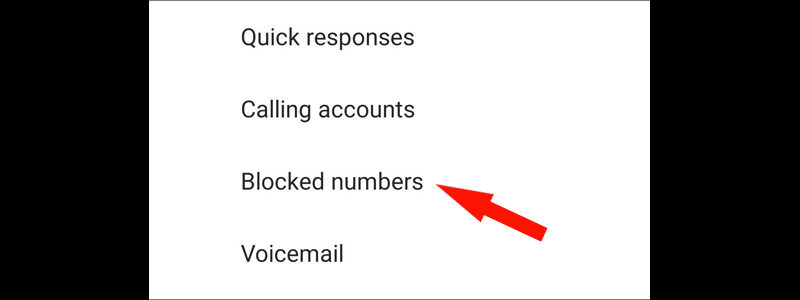 how to block a number on android 8