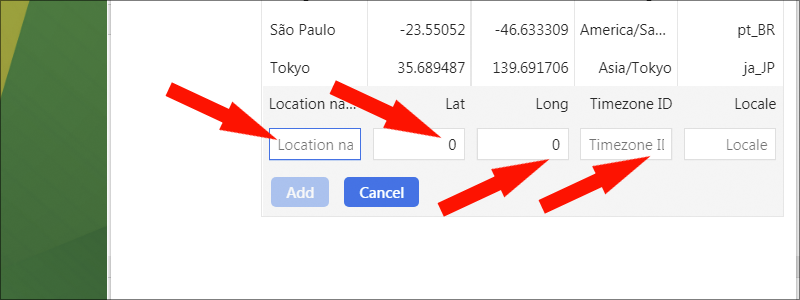 how to change location on google chrome 11