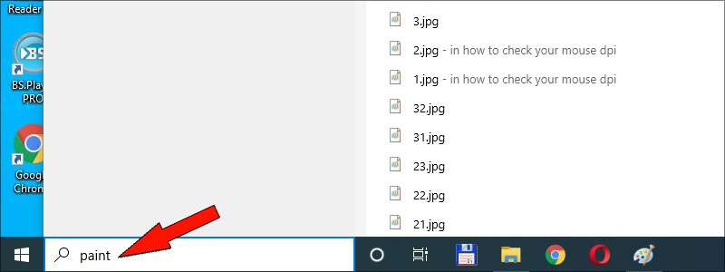 how to check mouse dpi on windows 10 7