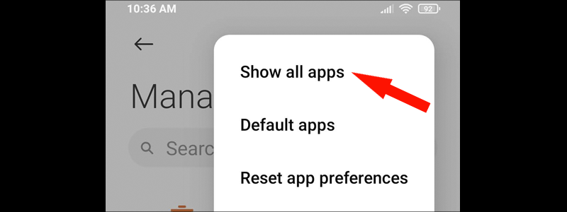 how to clear cache on android 5