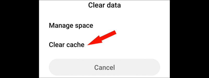 how to clear cache on android 7