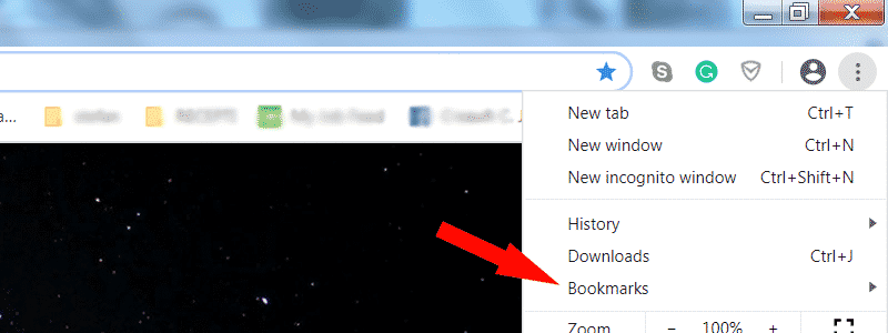 how to export chrome bookmarks 2