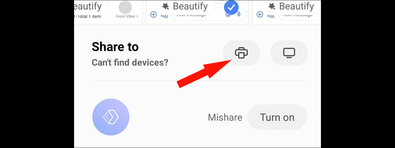 how to print text messages from android 4