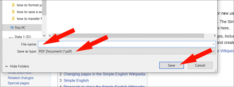 how to save a webpage as a pdf 11