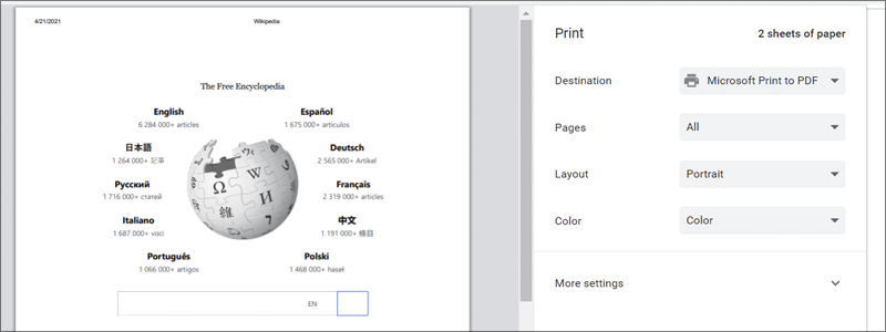 how to save a webpage as a pdf 5