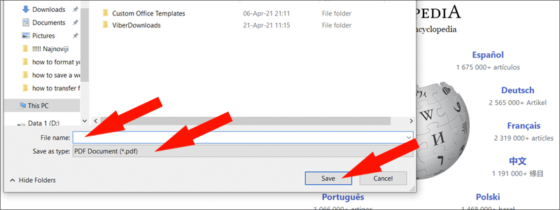 how to save a webpage as a pdf 7