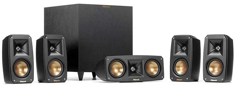 klipsch black reference theater pack