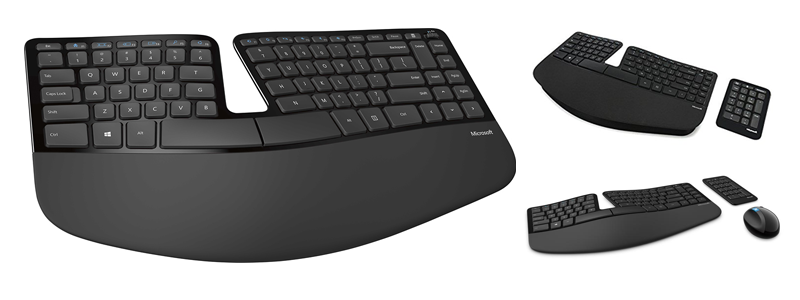 Microsoft Sculpt ergonomic keyboard
