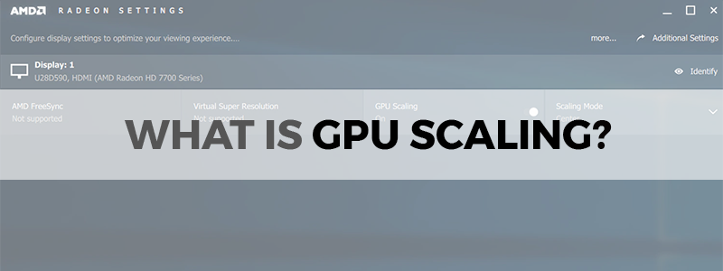 what is gpu scaling